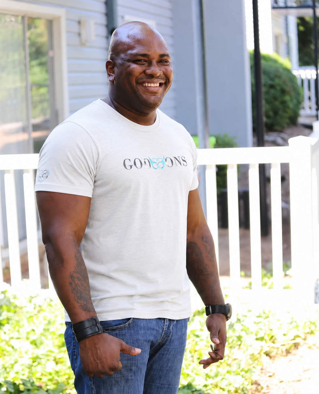 Godssons SS Glow White T-Shirt