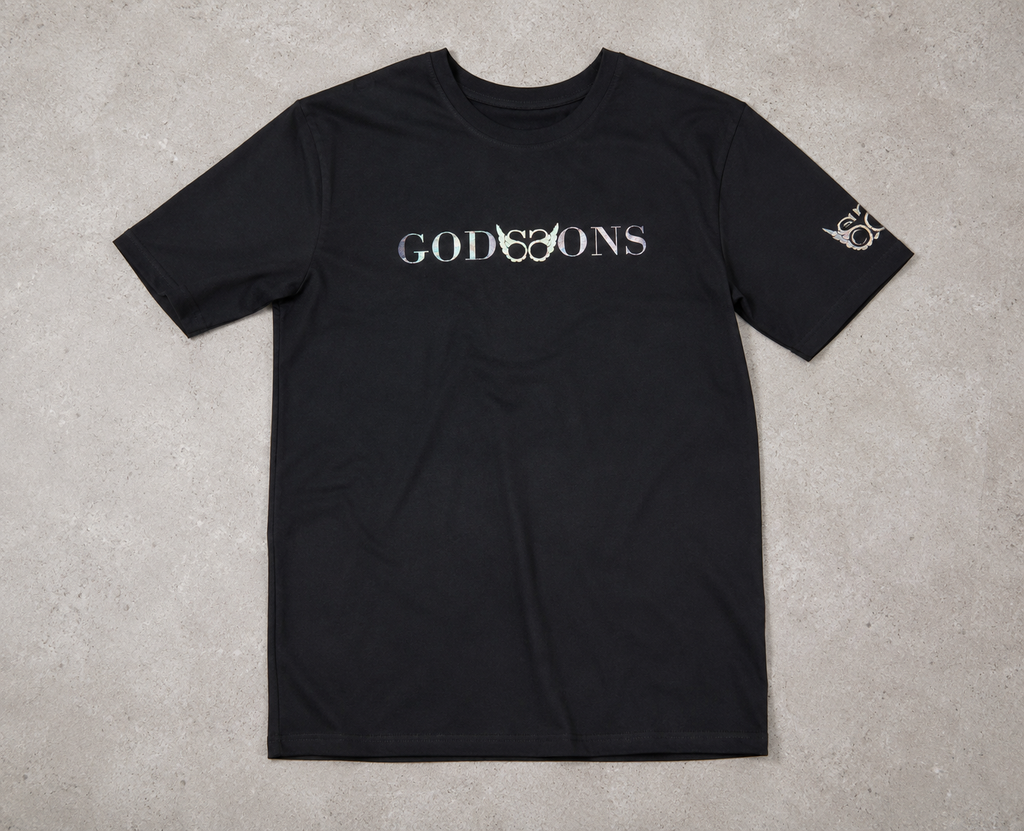 Godssons SS Glow Black T-shirts